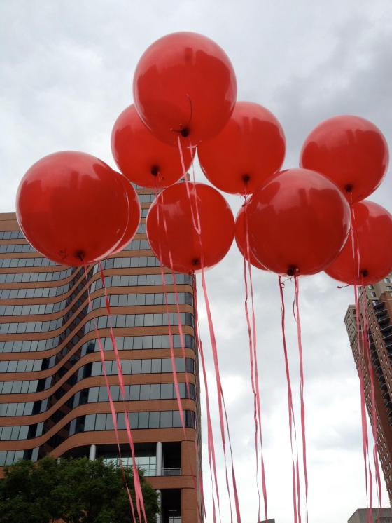 Dozen Red Balloons